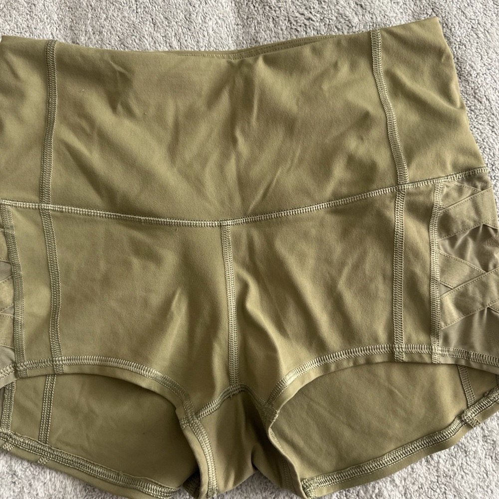 Victoria's Sport Olive Green Athletic Shorts